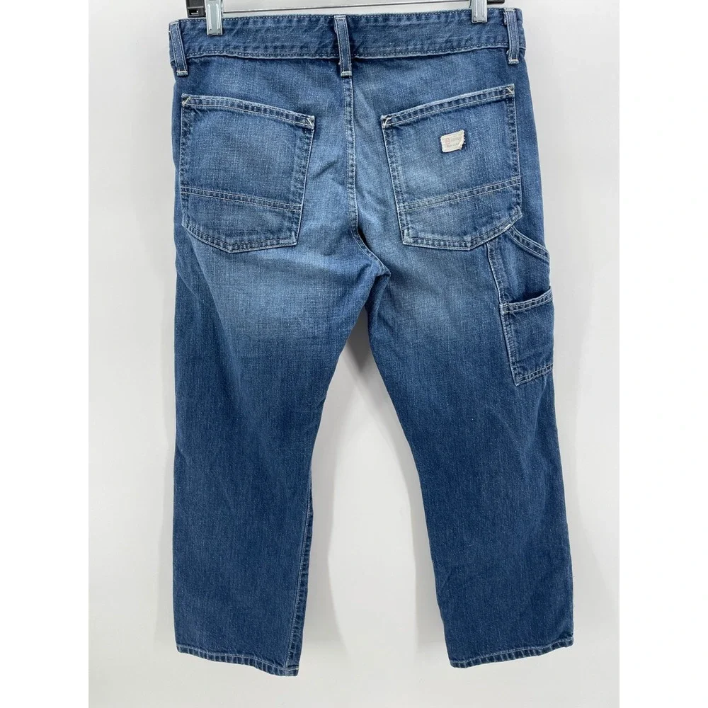 AG Adriano Goldschmied Carpenter Jeans Womens 29R Blue‎ Denim Utility Streetwear
